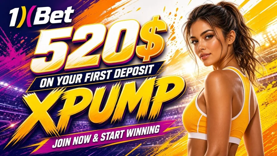 What is the 1xBet promo code XPUMP and how do you enter it at registration?